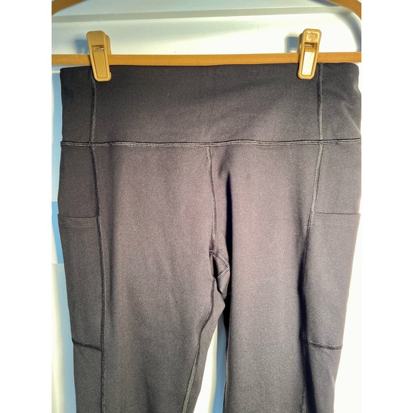 Ewedoos Women’s Black Yoga Pants with Side Pockets * WJ27 - Picture 4 of 9